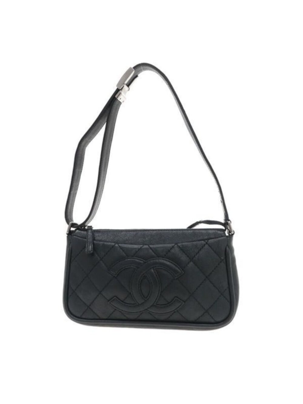 Chanel Quilted Handbag Black